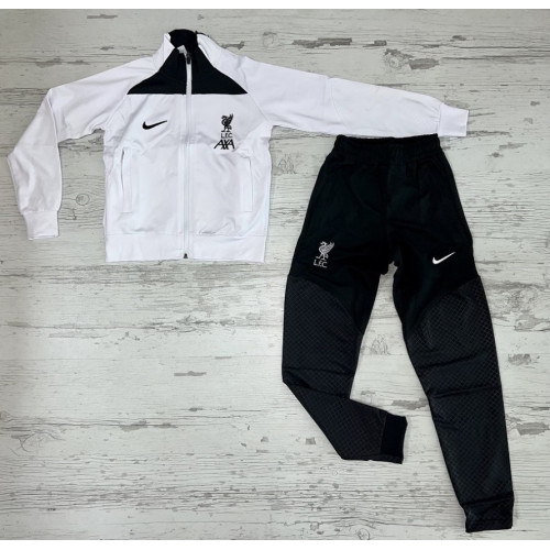 Детски футболен екип Liverpool F.C. бяло и черно 8108